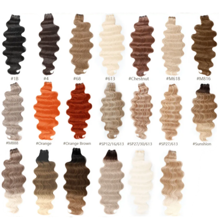 SP12/16/613 Body Wave Bundles Soft Natural Synthetic Bio Hair Extensions Heat Resistant Long Wavy Hair Weave Bundles