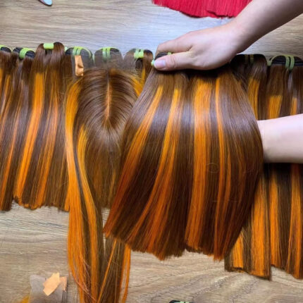 Hot Selling Wholesale Bone Straight Hair Bundles Weave All Color All Length Human Hair Extensions for Nigerian Hair