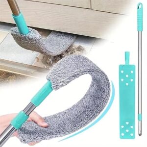 Gap Dust Cleaner Under Appliance Microfiber Duster Dust Brush with Extension Pole Cleaning Duster for Bed High Ceilings Furniture Bottom Household GapDuster (Pack of 1)