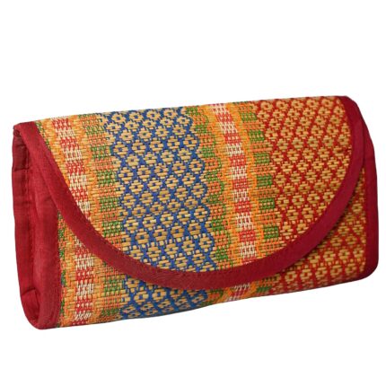 Handwoven Purse Heat Resistant Natural Korai Grass | Eco Friendly Zero Plastic Handmade | Sangreal Purse