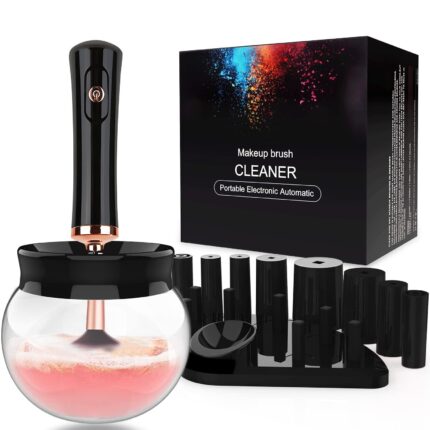 Makeup Brush Cleaner Dryer Super - Effortless Makeup Brush Cleaning - Electric Brush Cleaner and Dryer for Fast, Hygienic Results