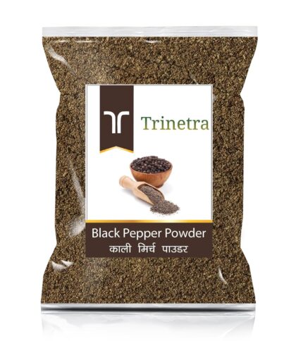 Trinetra Kali Mirch Powder (Black Pepper Powder) | Spice for Cooking & Seasoning | 1kg