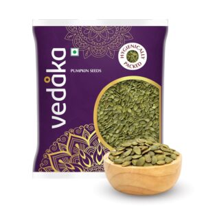 Vedaka Raw Pumpkin Seeds | 500 G | Fiber Rich | Hygienically Packed