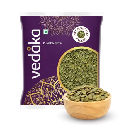 Vedaka Raw Pumpkin Seeds | 500 G | Fiber Rich | Hygienically Packed